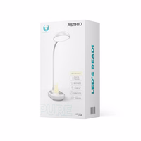 Desk LED Lampa 4,5W with bunny light PURE FLB-30 ASTRID balts Forever Light