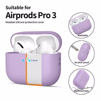 Tech-Protect silikona maciņš AirPods Pro 3 violets