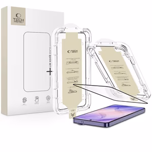 Tech-Protect Quick Set AR+ pretatspidumu stikls Samsung Galaxy S26 Ultra, melns