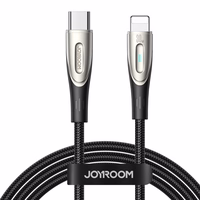 Joyroom Star-Light Series SA27-CL3 USB-C / Lightning 30W 1.2m kabelis - melns