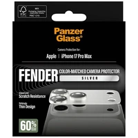 PanzerGlass Fender kameras aizsargs iPhone 17 Pro Max - sudraba