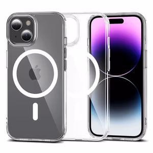 Tech-Protect FlexAir Hybrid Magnētiskais viedtālruņa apvalks iPhone 15 - Caurspīdīgs