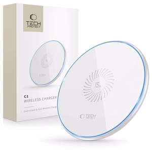 Tech-Protect QI15W-C1 indukcijas lādētājs 15W - balts