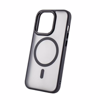 Frozen Magnētiskais viedtālruņa apvalks iPhone 12 / 12 Pro 6,1" melns