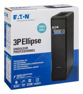 Eaton 3P Ellipse UPS nepārtrauktas barošanas avots (UPS) Standby (Offline) 1.3 kVA 840 W 8 AC kontaktligzdas
