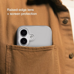 Incase Slim Case vāciņš ar MagSafe iPhone 16 Plus tālrunim, caurspīdīgs