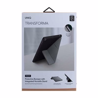 Uniq Transforma Rigor apvalks iPad 10.2" 2019 (7. paaudze) - melns