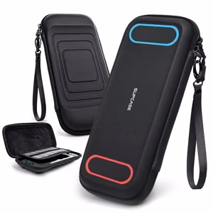 Supcase Pārnēsāšanas apvalks Mini Nintendo Switch 2 - Melns