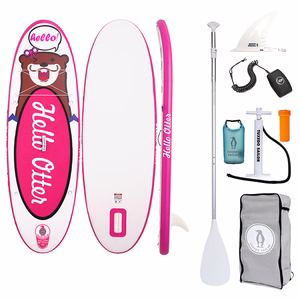 FunWater Tuxedo Sailor bērnu SUP dēlis 2,4m (rozā)