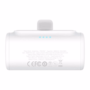 Повербанк Baseus Compact 5000mAh, 20W, USB-C (белый)