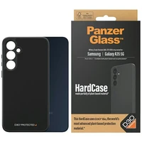 PanzerGlass HardCase ar D3O® Bio un militārās klases sertifikāciju Samsung Galaxy A35 5G - caurspīdīgs un melns