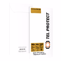 Aizsargstikls Tel Protect 10X Privacy Titanium Iphone 14 (aploksne)