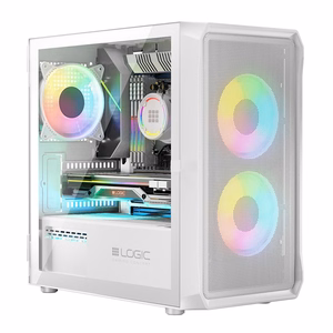 Logic PORTOS ARGB MINI USB 3.0 datora korpuss, balts
