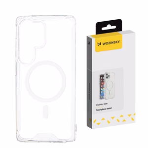 Чехол Wozinsky Clear Corner MagSafe для Samsung Galaxy S24 FE - прозрачный