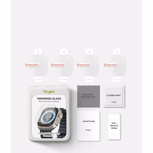 Ringke ID FC Stikls 4 komplekts rūdītais stikls Apple Watch Ultra 1 / 2 (49 mm)