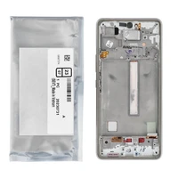 ServicePack LCD displejs SAMSUNG A53 5G A536B GH82-28024B Balta