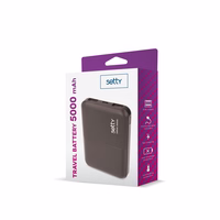 Setty power bank 5000 mAh SPB-05 melns