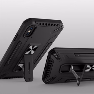 Viedtālruņa apvalks izturīgs pret triecieniem Xiaomi Redmi Note 11 5G/Note 11S 5G/Poco M4 Pro 5G melns