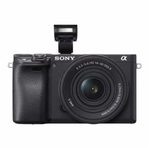 Sony Alpha 6400 ILCE-6400 – bezspoguļa kamera ar 16–50 mm objektīvu