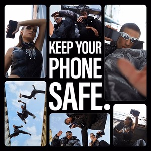 SAFE by PanzerGlass Aizsargstikls ar ārkārtīgi plašu atbilstību priekš iPhone 15 Plus