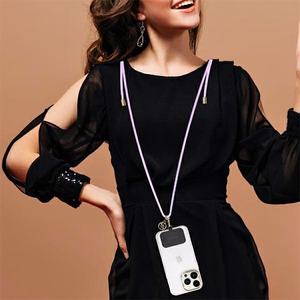 Guess GUOUCNMG4EU Universal CBDY Cord ремешок сиреневый/lila Nylon 4G Metal Charm
