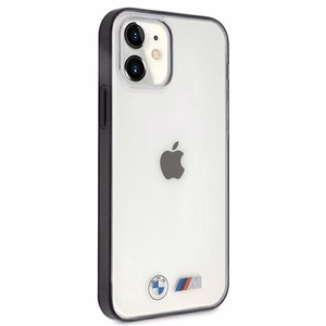 BMW Smilšu sprādziena viedtālruņa apvalks iPhone 12 mini - caurspīdīgs