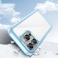 Outer Space viedtālruņa apvalks ar gēla rāmi iPhone 16 Pro - zils