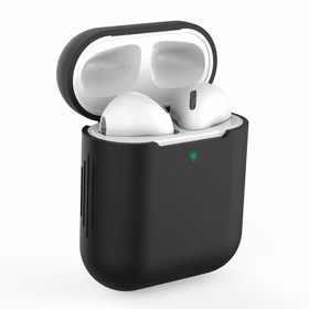 Tech-Protect Icon apvalks AirPods 1 / 2 - melns