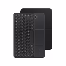 AmazingThing Minimal Case Keylite Combo Keyboard Case priekš iPad Air M3 11" - melns
