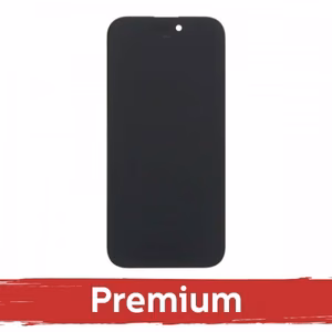LCD displejs saderīgs ar iPhone 16 melns / 100% Oriģināls oficiāls / (+ Proximity Sensor Flex)