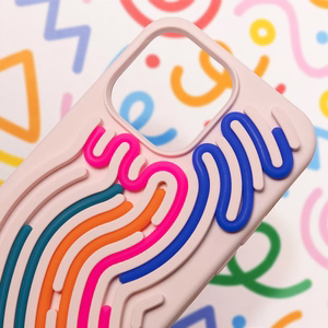 DIY Snake maciņš iPhone 16 Pro 6,3" rozā