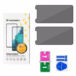 Wozinsky privātuma stikls rūdītais stikls Xiaomi Redmi Note 14 5G / Note 14 4G, 2 gab.