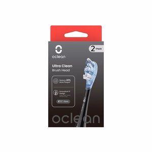 Oclean Ultra Clean birstīšu uzgaļi 2 gab. UC02 B02, melni