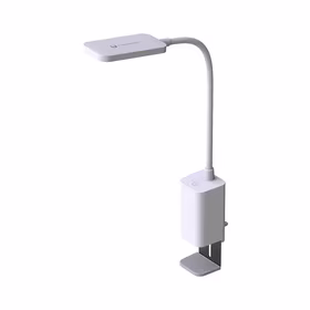 Desk LED Lampa 6W with clip PURE FLB-10 KIRSTEN balts Forever Light