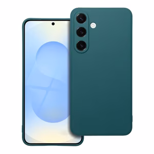 Matēts viedtālruņa apvalks SAMSUNG S25 Plus tumši zaļš