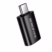 Borofone adapteris BV26C - no C tipa uz USB - melns
