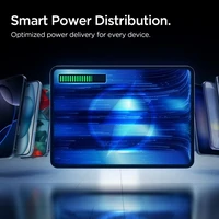 Spigen Essential EA2210 portatīvais lādētājs 10000 mAh 22.5W - melna