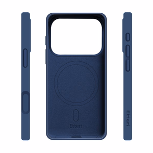 Etteri Silikona Mag maciņš for iPhone 17 Pro tumši zils