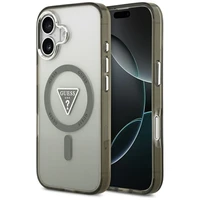 GUESS viedtālruņa apvalks IPHONE 17 saderīgs ar Magnētisko GUHMP17SHGTMLCGA (IML Gradient W/ Triangle Logo) haki