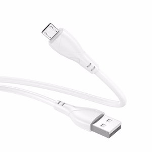 Borofone kabelis BX121 Energy - USB uz Micro USB - 2,4A 1 metrs balts