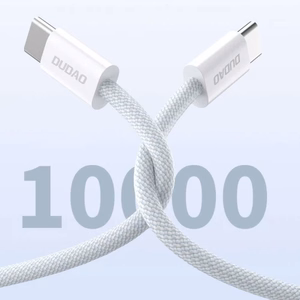 USB kabelis Dudao L6C pelēks Type-C / Type-C 200cm (līdz 60W)