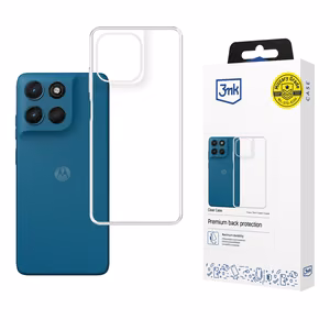 3mk caurspīdīgs korpuss Motorola Moto G57 Power - caurspīdīgs