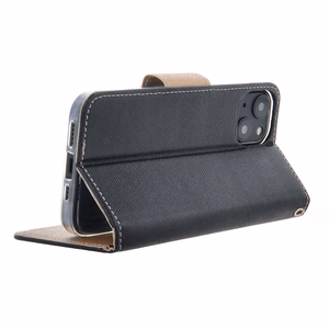 Smart Fancy case for iPhone 16 Pro 6,3" black-gold