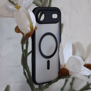 Liavec mīksts maciņš priekš Iphone 17 Air melns