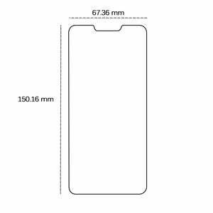 Aizsargstikls 2,5D Motorola Moto G7 Power