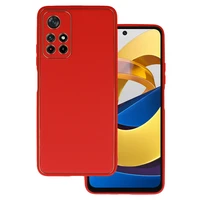 TEL PROTECT Luxury viedtālruņa apvalks Xiaomi Redmi Note 11 5G/Note 11S 5G/Poco M4 Pro 5G sarkans