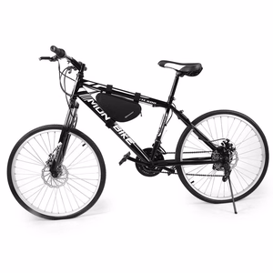 Wozinsky velosipēda rāmja soma, 1,5 l, melna (WBB11BK)