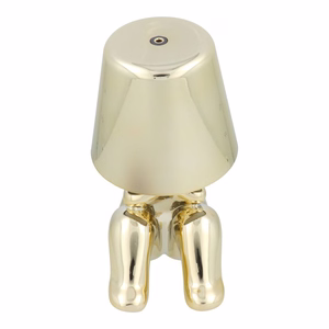 Galda lampa pie gultas GOLD MAN Art Deco sēdoša (versija 4) MLTL
