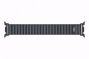 Samsung SVL32SK Fabric Band (S/M) auduma siksniņa Galaxy Watch9 un Galaxy Watch8 pulksteņiem, melna