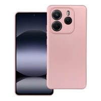 METALLIC viedtālruņa apvalks XIAOMI Redmi NOTE 14 5G rozā